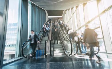 Business People rushing on modern staircases- Stock Photo or Stock Video of rcfotostock | RC Photo Stock
