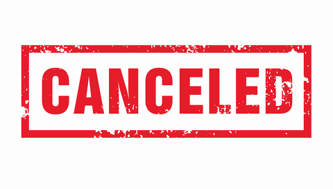 cancelled stamp. cancelled square grunge sign. cancelled for Cor- Stock Photo or Stock Video of rcfotostock | RC Photo Stock