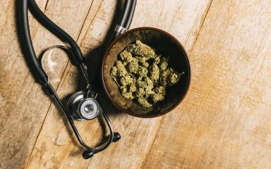cannabis, CBD and stethoscope and recipe- Stock Photo or Stock Video of rcfotostock | RC Photo Stock