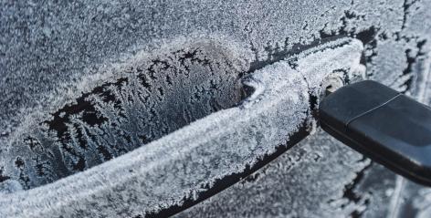Car key in a frozen car door at winter- Stock Photo or Stock Video of rcfotostock | RC-Photo-Stock