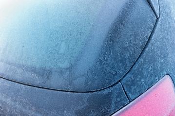car rear window completely covered with ice at the winter- Stock Photo or Stock Video of rcfotostock | RC-Photo-Stock