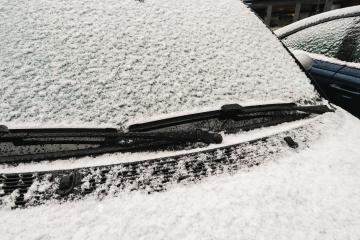 Car with a snow covered windshield at the morning- Stock Photo or Stock Video of rcfotostock | RC Photo Stock