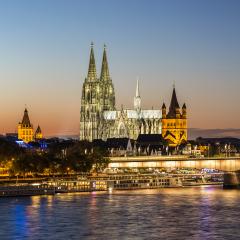 Cathedral of cologne at sunset- Stock Photo or Stock Video of rcfotostock | RC-Photo-Stock