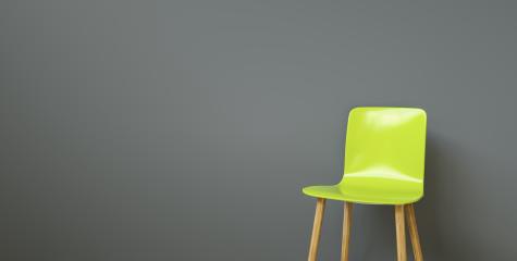 chair in a waiting room of a office, with copy space for individual text - Stock Photo or Stock Video of rcfotostock | RC-Photo-Stock
