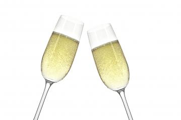 champagne for a jubilee party on white background- Stock Photo or Stock Video of rcfotostock | RC-Photo-Stock