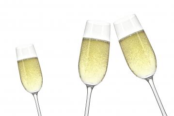 champagne for a jubilee party on white background- Stock Photo or Stock Video of rcfotostock | RC Photo Stock