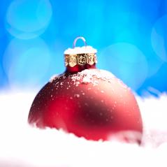 Christmas background. christmas balls with copyspace and snow : Stock Photo or Stock Video Download rcfotostock photos, images and assets rcfotostock | RC-Photo-Stock.: