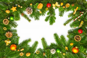 christmas background with pine branches- Stock Photo or Stock Video of rcfotostock | RC Photo Stock