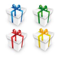Christmas gift packets in a Set- Stock Photo or Stock Video of rcfotostock | RC Photo Stock