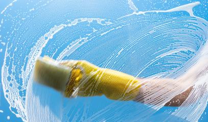 Cleaning windows with special rag - Stock Photo or Stock Video of rcfotostock | RC Photo Stock