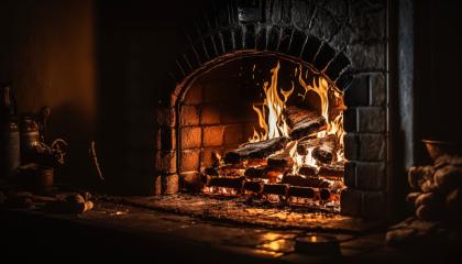 close up of burning fireplace at home (Generative AI) : Stock Photo or Stock Video Download rcfotostock photos, images and assets rcfotostock | RC Photo Stock.: