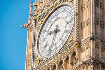 Close-up of the clock face of Big Ben, London- Stock Photo or Stock Video of rcfotostock | RC-Photo-Stock