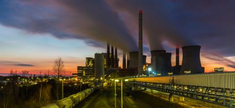 coal power station at sunset- Stock Photo or Stock Video of rcfotostock | RC-Photo-Stock