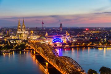 cologne cathedral at sunset- Stock Photo or Stock Video of rcfotostock | RC-Photo-Stock