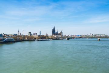 Cologne City at spring- Stock Photo or Stock Video of rcfotostock | RC-Photo-Stock