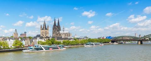 Cologne city skyline at summer- Stock Photo or Stock Video of rcfotostock | RC Photo Stock