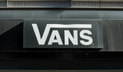 COLOGNE, GERMANY OCTOBER, 2017: Vans Logo on a store. Vans is an American clothing manufacturer. The brand is available in more than 170 countries worldwide.- Stock Photo or Stock Video of rcfotostock | RC-Photo-Stock