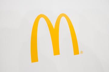 COLOGNE, GERMANY SEPTEMBER, 2017: McDonalds logo sign. It is the world's largest chain of hamburger fast food restaurants.- Stock Photo or Stock Video of rcfotostock | RC Photo Stock