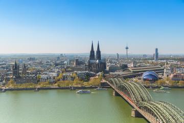 cologne in germany at spring- Stock Photo or Stock Video of rcfotostock | RC-Photo-Stock