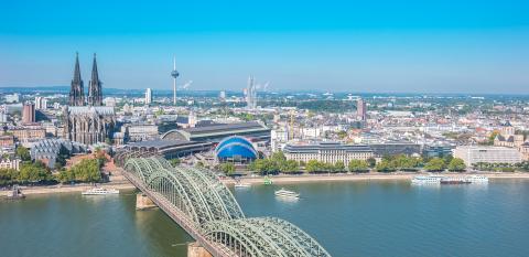Cologne Skyline at summer- Stock Photo or Stock Video of rcfotostock | RC Photo Stock