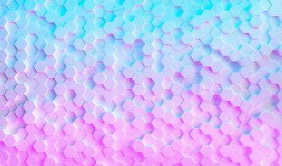 colorful bright neon uv blue and purple lights hexagonal background, gaming Concept image- Stock Photo or Stock Video of rcfotostock | RC Photo Stock