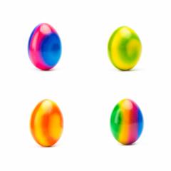 colorful easter eggs in rainbow colors - Stock Photo or Stock Video of rcfotostock | RC Photo Stock