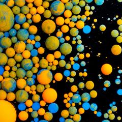 Colorful ink balls- Stock Photo or Stock Video of rcfotostock | RC Photo Stock