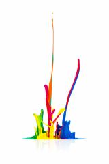 Colorful paint splashing- Stock Photo or Stock Video of rcfotostock | RC Photo Stock