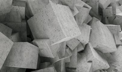 concrete cubes wall background - 3D Rendering- Stock Photo or Stock Video of rcfotostock | RC Photo Stock