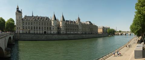 Consiergerie, Pont Neuf and Seine river in paris, france- Stock Photo or Stock Video of rcfotostock | RC Photo Stock