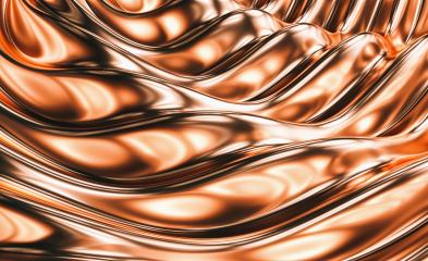 copper Wave Abstract Background 3D Rendering- Stock Photo or Stock Video of rcfotostock | RC-Photo-Stock