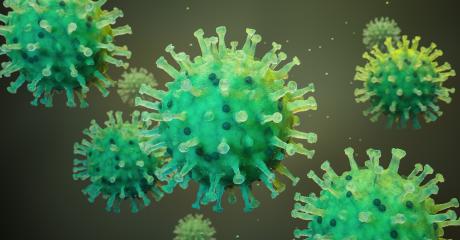 Coronavirus 2019-ncov flu infection 3D medical illustration. Microscopic view of floating China pathogen respiratory influenza virus cells. Dangerous asian ncov corona virus, pandemic risk background : Stock Photo or Stock Video Download rcfotostock photos, images and assets rcfotostock | RC-Photo-Stock.:
