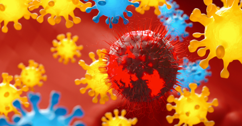 Coronavirus coronavirus concept resposible for asian flu outbreak and coronaviruses influenza as dangerous flu strain cases as a pandemic. Microscope virus close up.  : Stock Photo or Stock Video Download rcfotostock photos, images and assets rcfotostock | RC-Photo-Stock.:
