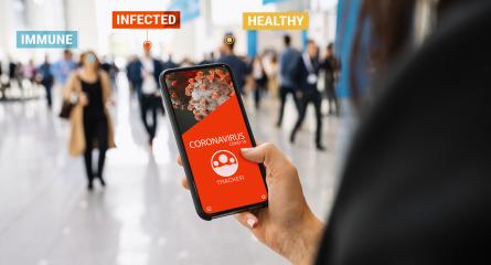 coronavirus tracking app on a mobile smartphone. Close up of woman tracking crowd of people in a smartphone screen application. Hand holding smart device. Mockup website. covid-19 corona virus tracker- Stock Photo or Stock Video of rcfotostock | RC-Photo-Stock