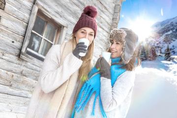 couple in winter with hot drink : Stock Photo or Stock Video Download rcfotostock photos, images and assets rcfotostock | RC Photo Stock.: