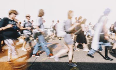 Crowd of anonymous people walking : Stock Photo or Stock Video Download rcfotostock photos, images and assets rcfotostock | RC Photo Stock.: