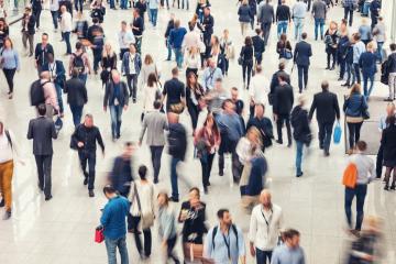 Crowd of people in a shopping center- Stock Photo or Stock Video of rcfotostock | RC Photo Stock