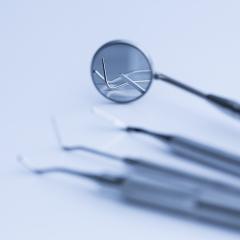 Dental equipment mirror with tools dentist medicine- Stock Photo or Stock Video of rcfotostock | RC-Photo-Stock