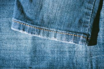 Detail of Blue Jeans denim texture background- Stock Photo or Stock Video of rcfotostock | RC-Photo-Stock