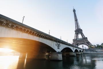 Eiffel tower at sunrise, Paris. France : Stock Photo or Stock Video Download rcfotostock photos, images and assets rcfotostock | RC Photo Stock.: