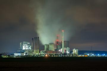 electricity factory at night- Stock Photo or Stock Video of rcfotostock | RC Photo Stock