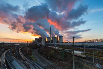 electricity power plant at sunset- Stock Photo or Stock Video of rcfotostock | RC Photo Stock
