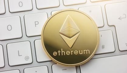 Ethereum crypto-currency on keyboard- Stock Photo or Stock Video of rcfotostock | RC Photo Stock