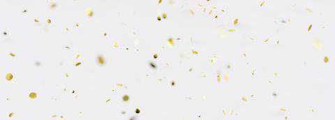Falling confetti isolated on a white background. template for your holiday, party, festival or birthday, banner size- Stock Photo or Stock Video of rcfotostock | RC Photo Stock