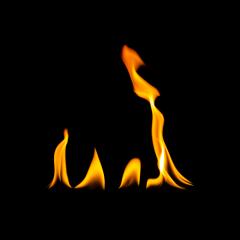 fire flames on black background- Stock Photo or Stock Video of rcfotostock | RC Photo Stock