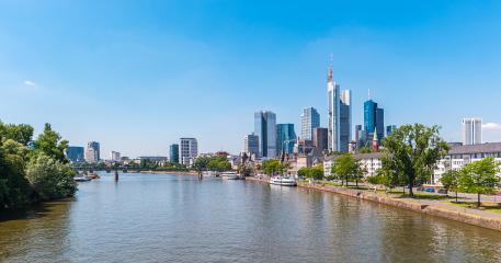 Frankfurt, Skyline at summer- Stock Photo or Stock Video of rcfotostock | RC Photo Stock