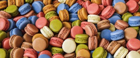 French colorful macarons as background- Stock Photo or Stock Video of rcfotostock | RC Photo Stock