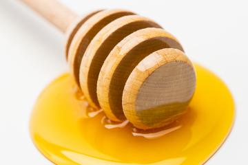 Fresh honey with honey dipper- Stock Photo or Stock Video of rcfotostock | RC Photo Stock