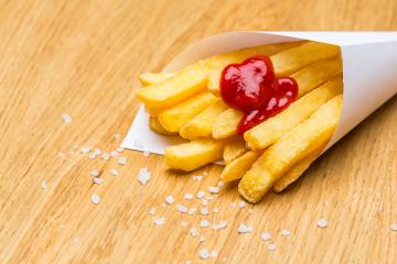 fries bag with salt- Stock Photo or Stock Video of rcfotostock | RC Photo Stock
