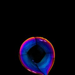 fyling Soap Bubble in colorful colors on black background- Stock Photo or Stock Video of rcfotostock | RC-Photo-Stock